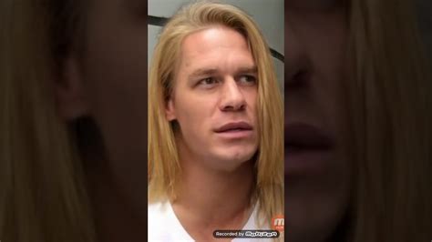 john cena blond|John Cena Explains New Long Hairstyle .